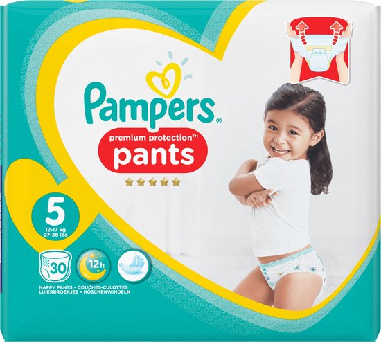 Pampers Baby-dry pants luierbroekjes maat 5 reserveren | Albert Heijn Pampers Baby-dry pants luierbroekjes maat 5 reserveren | Albert Heijn