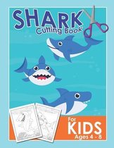 Shark Cutting Book For Kids Ages 4-8