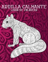 Ardilla calmante - Libro de colorear