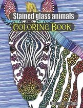 Stained Glass Animals Coloring Book 50 unique designs