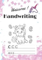 Unicorns Handwriting