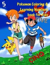 Pokemon Coloring & Learning Numbers book for kids