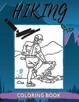 hiking coloring book