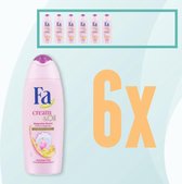 FA - Oil & Silk Magnolia - Woman - Douchegel  - Showergel - 6x250 ml - Voordeelverpakking - Voordeelpakket - FA Pakket -