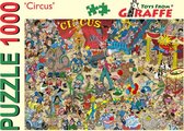 "Nieuw!!! ToysFromGiraffe Cartoonpuzzel ""Circus"""