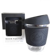 Tasse à café - To Go - Neon Kactus - Rock Star - Zwart - 340ml