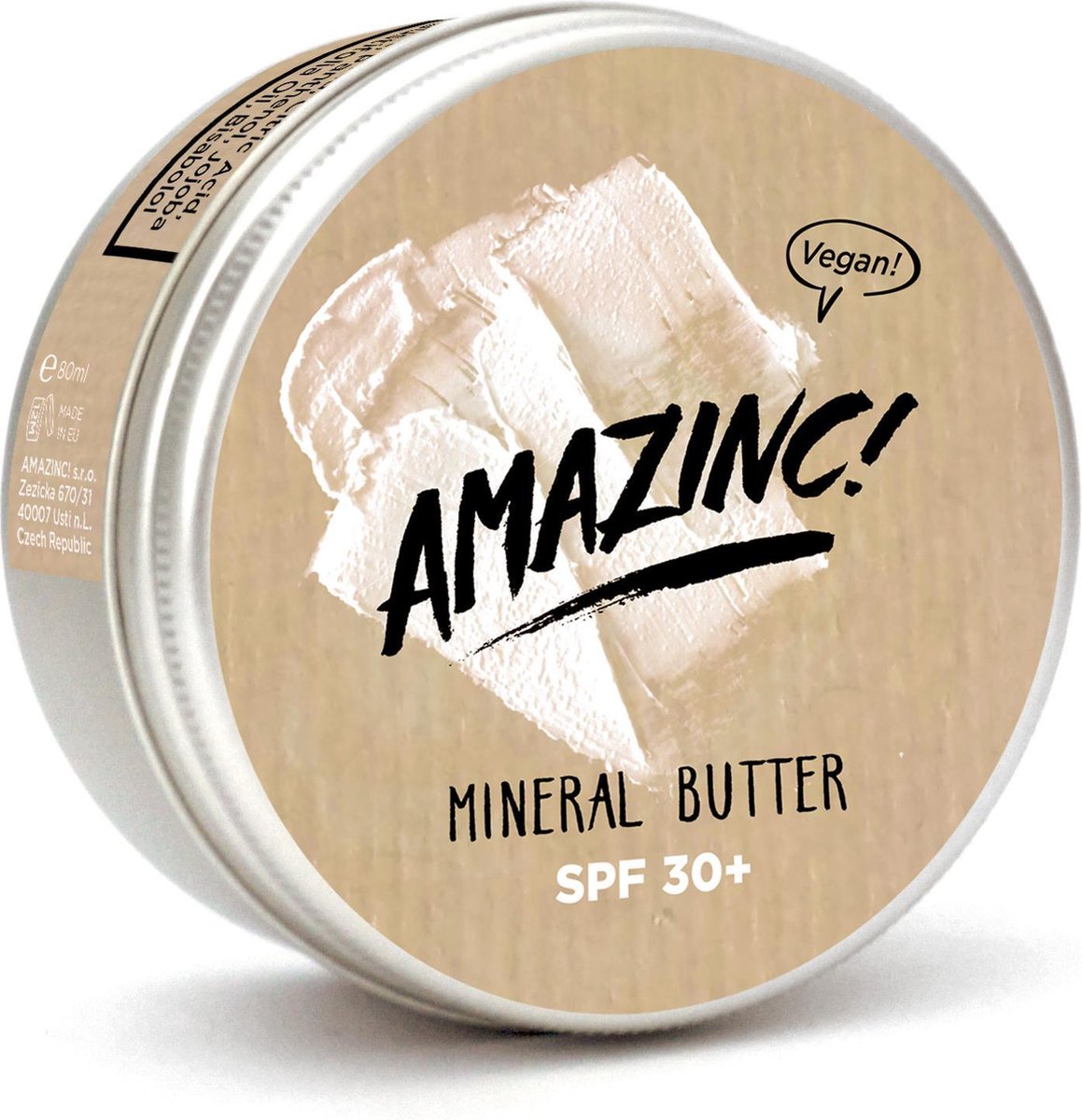 Amazinc! Mineral Butter SPF30 | reef safe | vegan