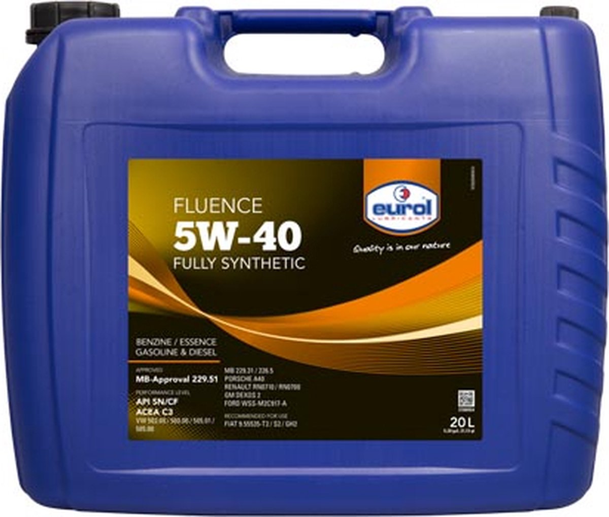 Eurol Fluence 5W-40 - 20L