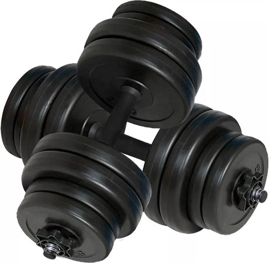 breedte dodelijk rekruut dumbellset - Gewichten - Fitness - Sport - 2 x 15 kg (Totaal 30 kg)  Gewichten Set -... | bol.com