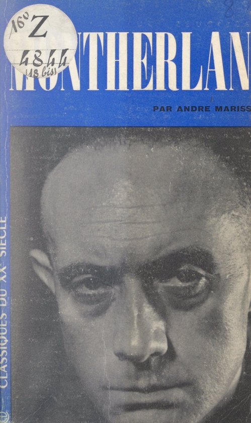 Henry de Montherlant - cover