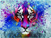 Muismat tijger artistiek - Sleevy - mousepad - Collectie 100+ designs