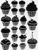 Universal Embossing Folder - Embossing Sjabloon Cupcakes