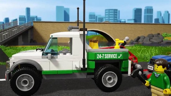 LEGO City Pick-up Sleepwagen - 60081 | bol.com