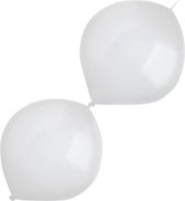 Amscan Slingerballonnen 15 Cm Latex Parel Wit 100 Stuks