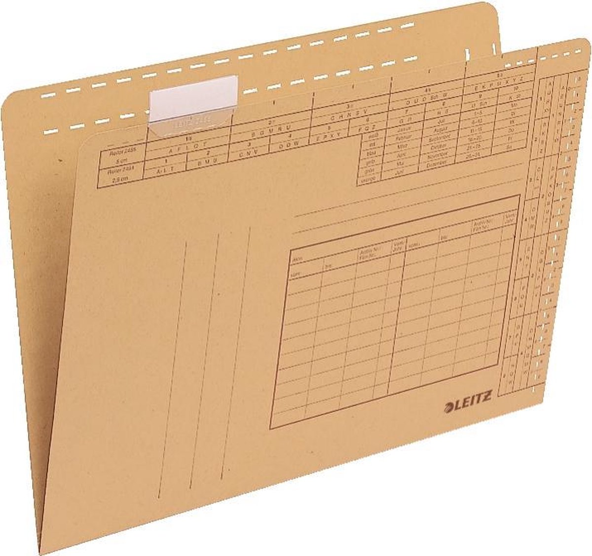 Leitz 24350000 hangmap A4 Karton, Kunststof Bruin