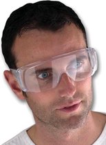 5 stuks   Honeywell 1002550 clear polyfort uncoated lens veilegheidsbril (transparent)