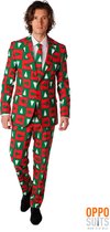 OppoSuits Treemendous - Mannen Kostuum - Gekleurd - Kerst - Maat 60