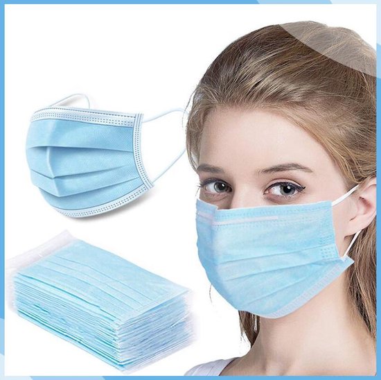 Mondkapjes - geschikt voor OV - gezichtsmaskers - gezichtsmasker - mondkapje - Merkloos