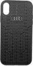 iPhone XR Backcase hoesje - Audi - Effen Zwart - Kunstleer