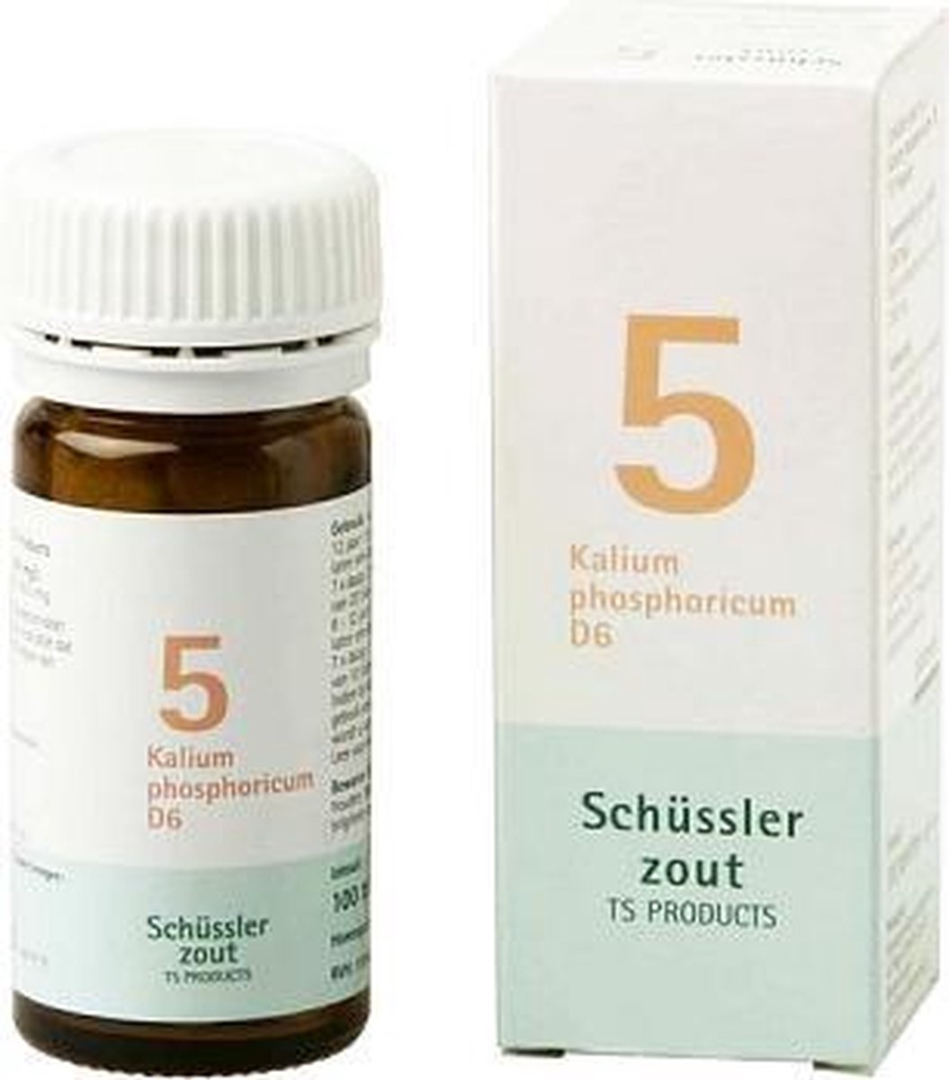 Schussler zout pfluger nr 5 Kalium Phosphoricum D6 100 Tabletten Glutenvrij