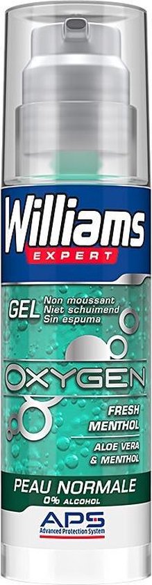Gel de rasage Expert Oxygen Williams (150 ml) | bol.com