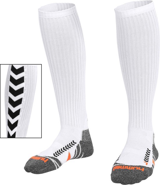 hummel Chevron Sock Long Sports Socks - Blanc - Taille 41/44