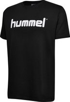 hummel Go Cotton Logo T-Shirt S/S Sportshirt Unisex - Maat S