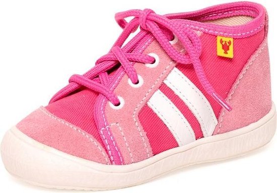 Gympen gymschoenen roze textiel leer meisjes maat 26 bol