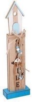 Arti Casa Decoratie-standaard Seaside Huis 43 Cm Hout Bruin