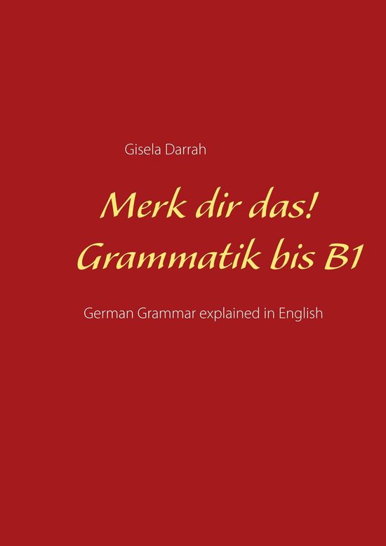 Merk dir das! Grammatik bis B1 2 - Merk dir das! Grammatik b ... - cover