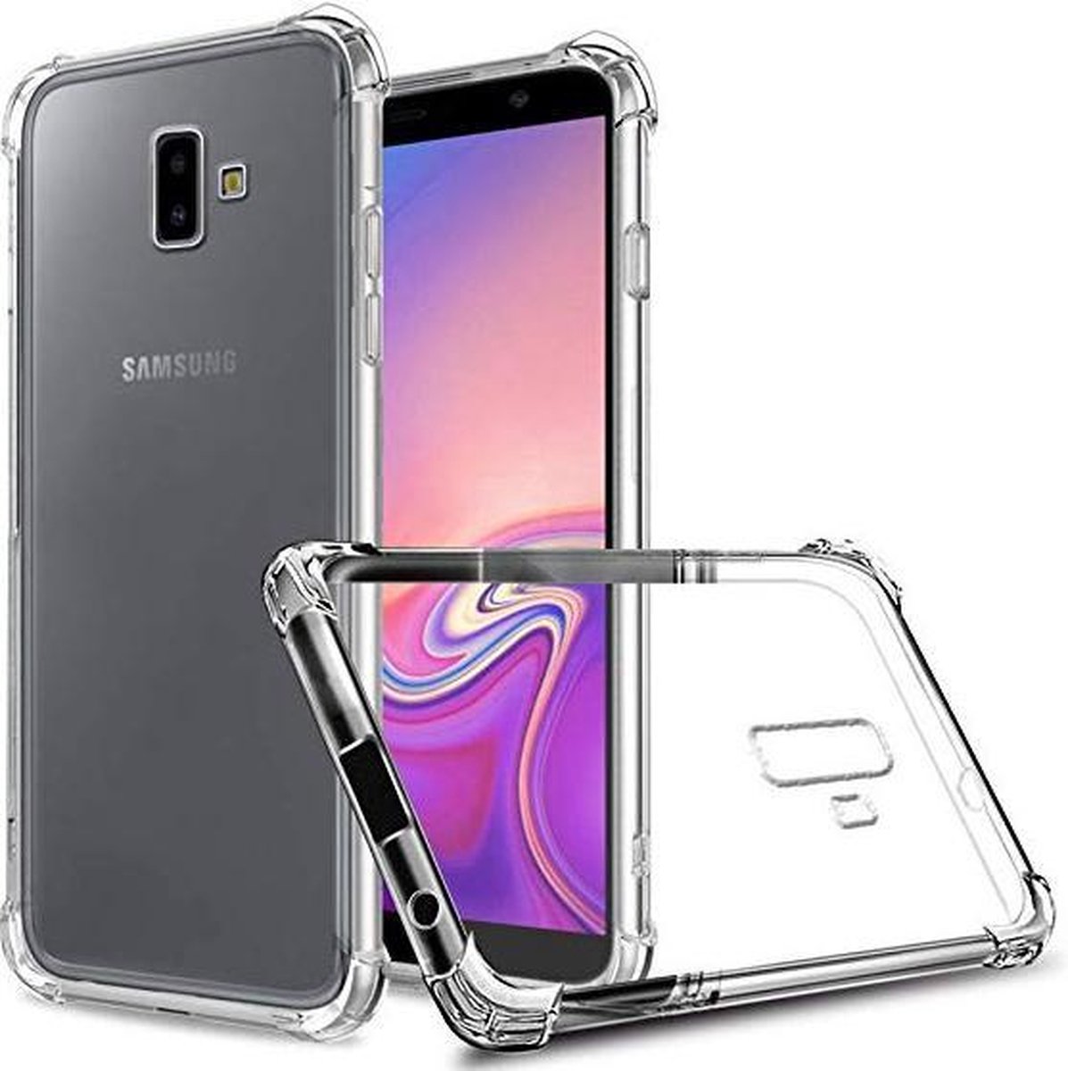 Samsung J6 Plus 2018 Hoesje Shock Proof Case Samsung Galaxy J6 Plus 2018 Hoesje