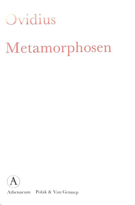 Ovidius Metamorphosen Athenaeum Polak & Van Gennep