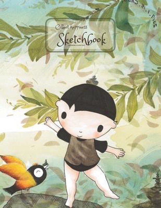 Collect Happiness Sketchbook(drawing & Writing)- Collect hap ... - cover