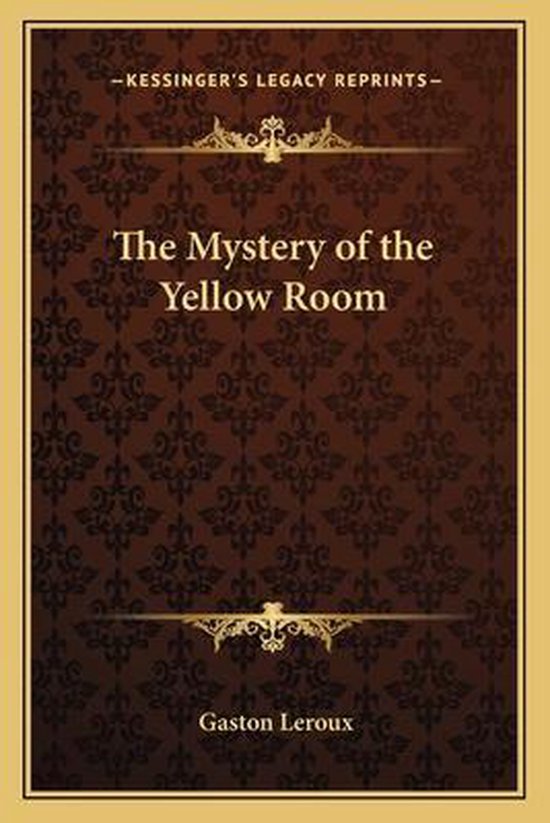 The Mystery of the Yellow Room - cover