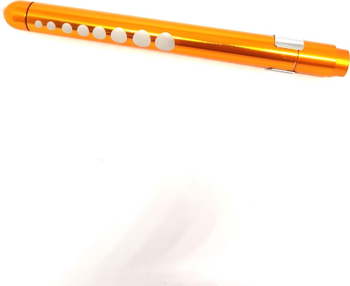 Dokterspen met Ledlamp goudkleurig