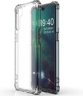 Oppo A91 - Schokbestendig bumper Hoesje - Transparant