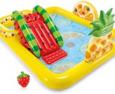 Intex Fun 'N Fruity Play Center zwembadLekker spetteren of heerlijk van de glijbaan in het zwembad, alles mag!  - opblaasbaar - kinderen - tuin - park - camping