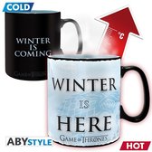 GAME OF THRONES - Mug Heat Change 460 ml - L'hiver est là