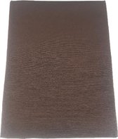 Tafelkleed IMCO - Bruin - Katoen / Polyester - 140 x 240 cm - Feest - Kerst - Verjaardag - Sinterklaas - Pasen - Feestdagen - Bruiloft