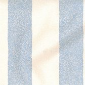 Vliesbehang streep beige/blauw outlet behang (schuim op vlies)