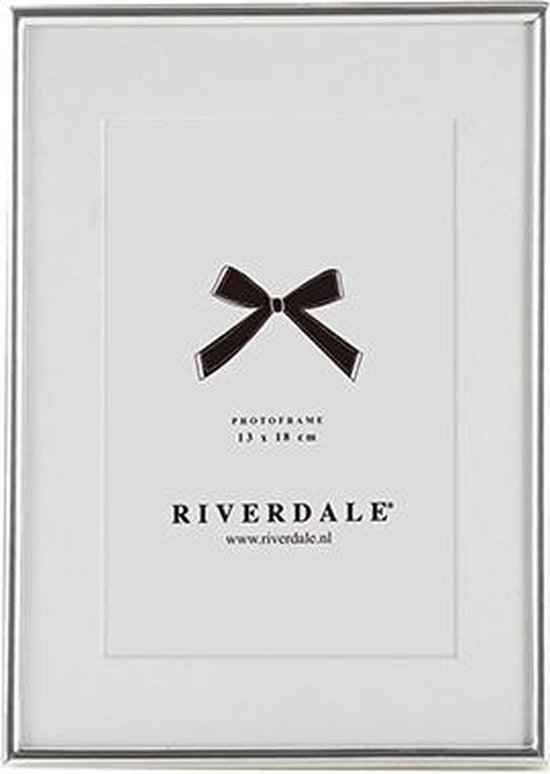 Riverdale Fotolijst - Smal - Zilver - 13x18 cm | bol.com