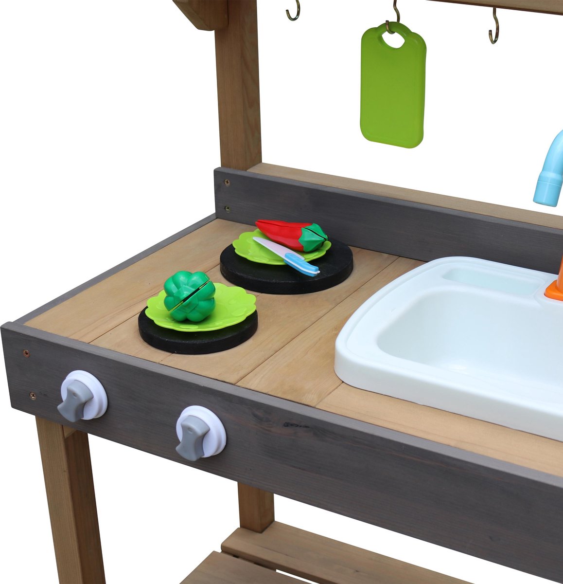 AXI Rosa Zand & Water Speelkeuken Medium - Incl. 17-delige accessoire set - Modder Keuken — afbeelding 17