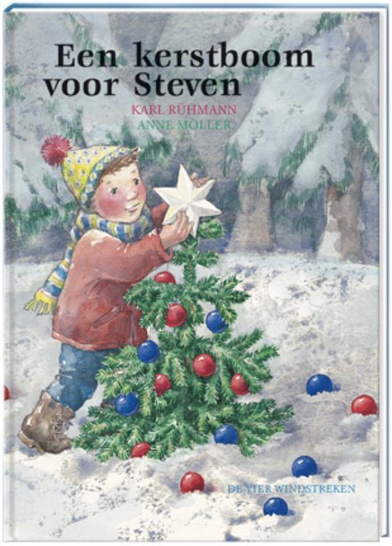 Cover van het boek 'Een kerstboom voor Steven' van K. Ruhmann en A. Moller