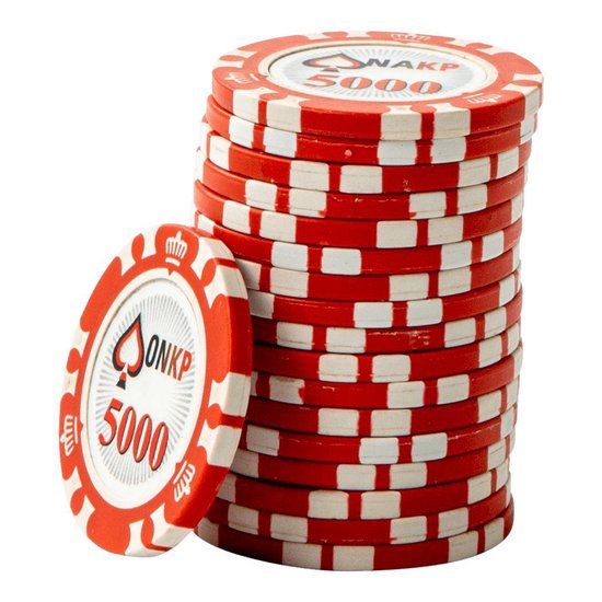 Afbeelding van het spel ONK Poker Chips 5.000 (25 stuks)