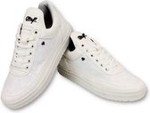 Cash Money Chaussures Homme - Case Army Full White - CMS11 - Blanc - Pointures: 43