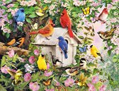 HappyHobby Diamond Painting Kleurrijke Vogels - 45x55cm