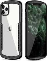 schokbestendig hoesje geschikt voor Apple iPhone 11 Pro Max - zwart met Privacy Glas