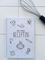 Favoriete recepten invulboek |recepten verzamelboek | kookboek | recepten notitieboek | BBTT design