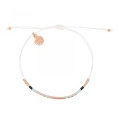 Mint15 Armband 'Tiny Beads Bracelet - Beach Day' - Roségoud