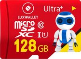 DrPhone MicroSD Ultra+ 512gb – Geheugenkaart – TF Card – High Speed - SDHC – Hoge Kwaliteit – U1 – Gaming – Geschikt voor smartphone/tablet/computer/laptop/camera/navigatie – Rood